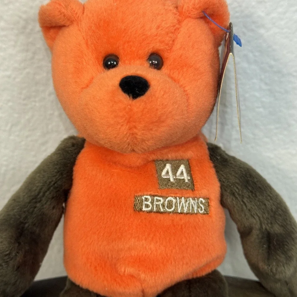 Vintage 1999 Cleveland Browns Marc Edwards #44 Pro Bear Plush NFL Limited Treasu